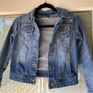 Girls Jean Jacket - size 8 like new